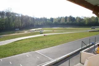  Vista de la pista de kart